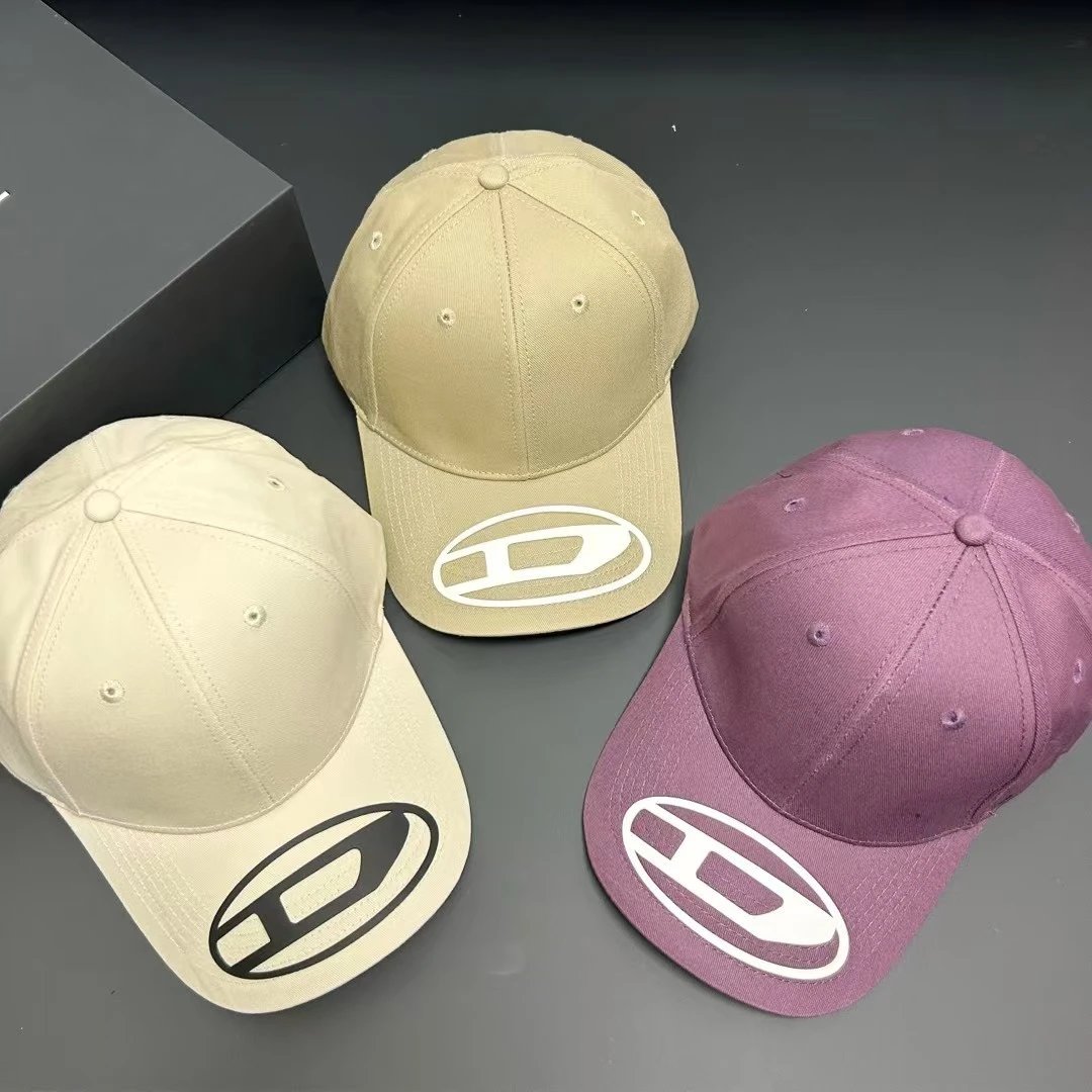 Dior Baseball Cap White Black Logo Embroidered Snapback