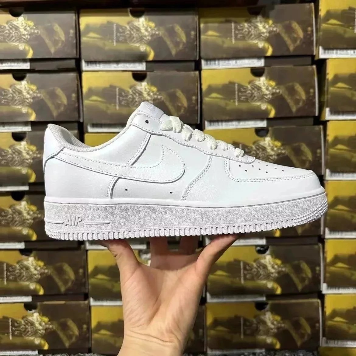 Nike Air Force 1 Black Classic Sneakers