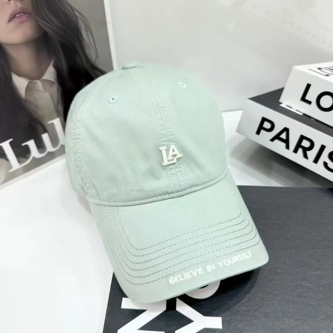 Unbranded Hats Embroidered LA Letter Baseball Cap image 3