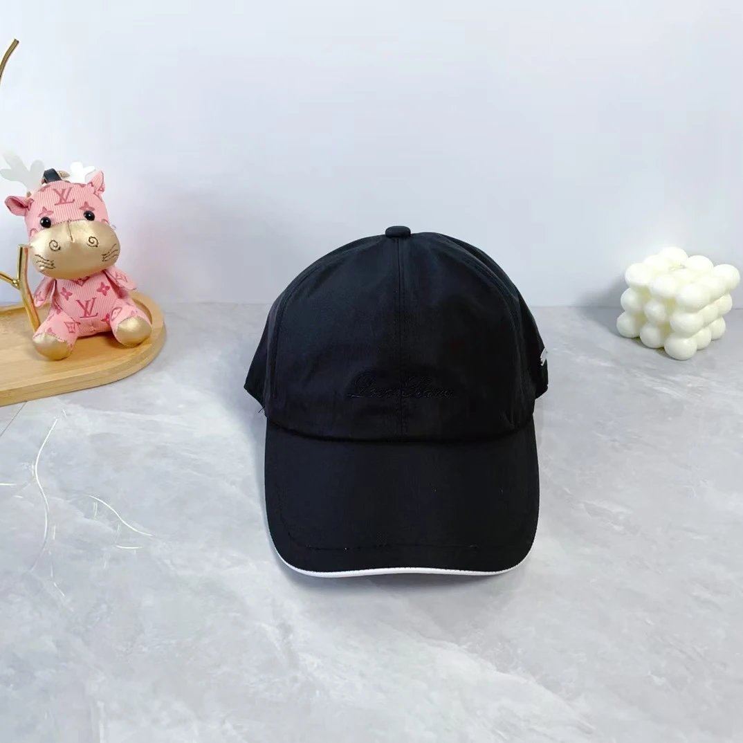 Louis Vuitton Embroidered Logo Nylon Baseball Cap Multicolor Casual