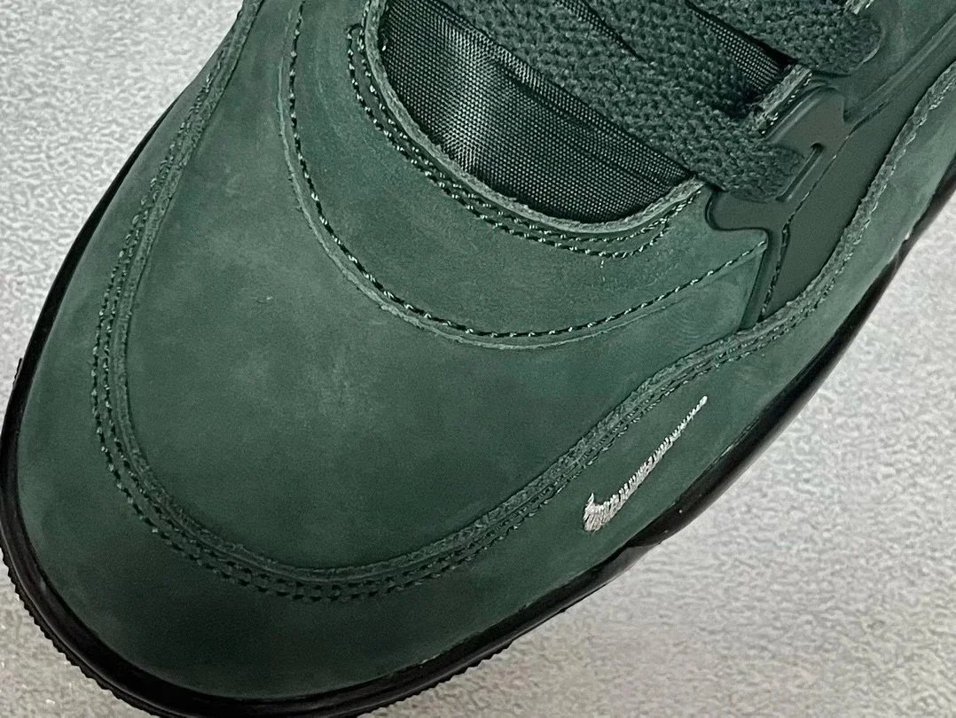 Nike Air Flight 89 Green Suede Retro Basketball Shoes