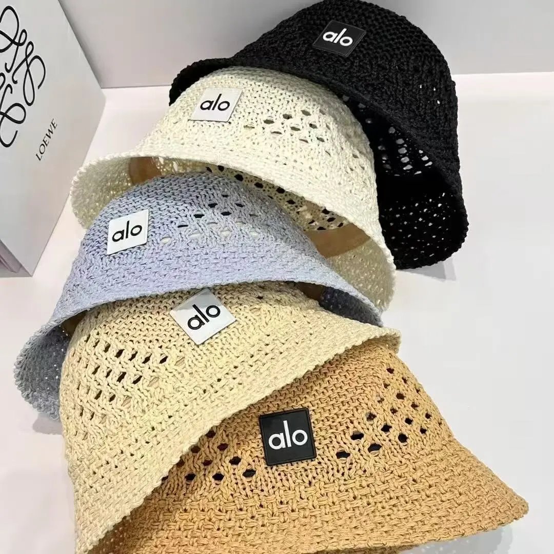 Alo Hats Open-Knit Bucket Hat image 1