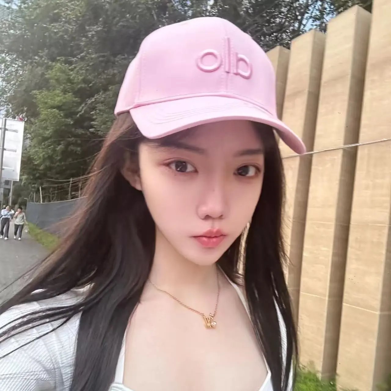 Alo Baseball Cap Beige Pink Black Green White Casual Hat