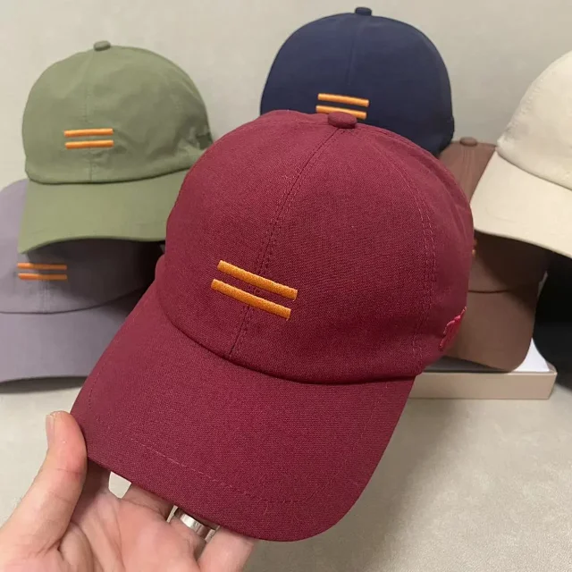 Unbranded Hats Embroidered Double-Bar Baseball Cap product detail image 6