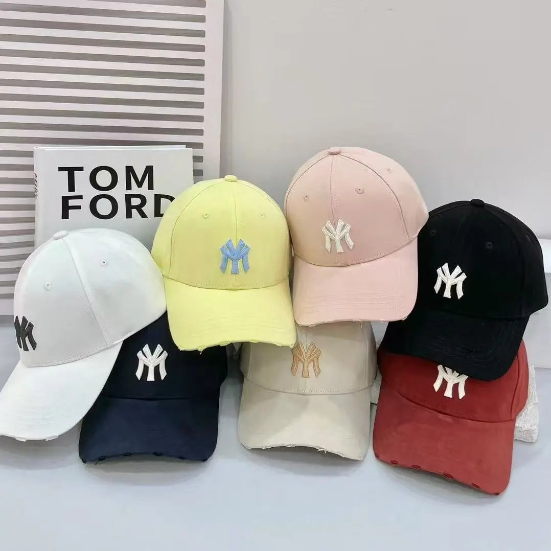 New York Yankees Logo Embroidered Baseball Cap Multi Color Casual Snapback
