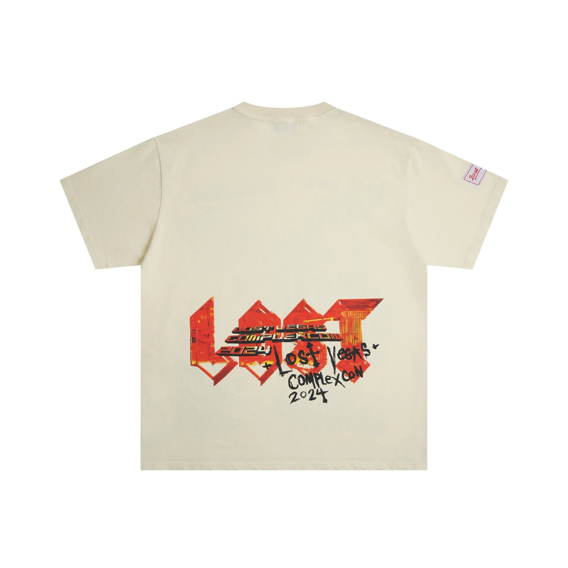 Graphic Print White Streetwear T-Shirt
