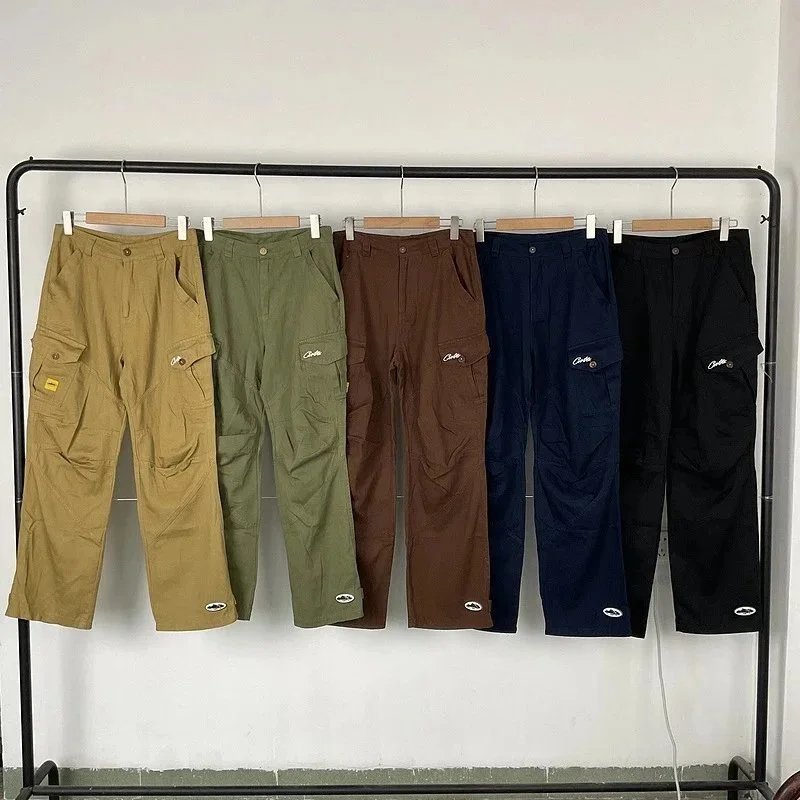 Cargo Pants Khaki Olive Brown Navy Black Tactical Style