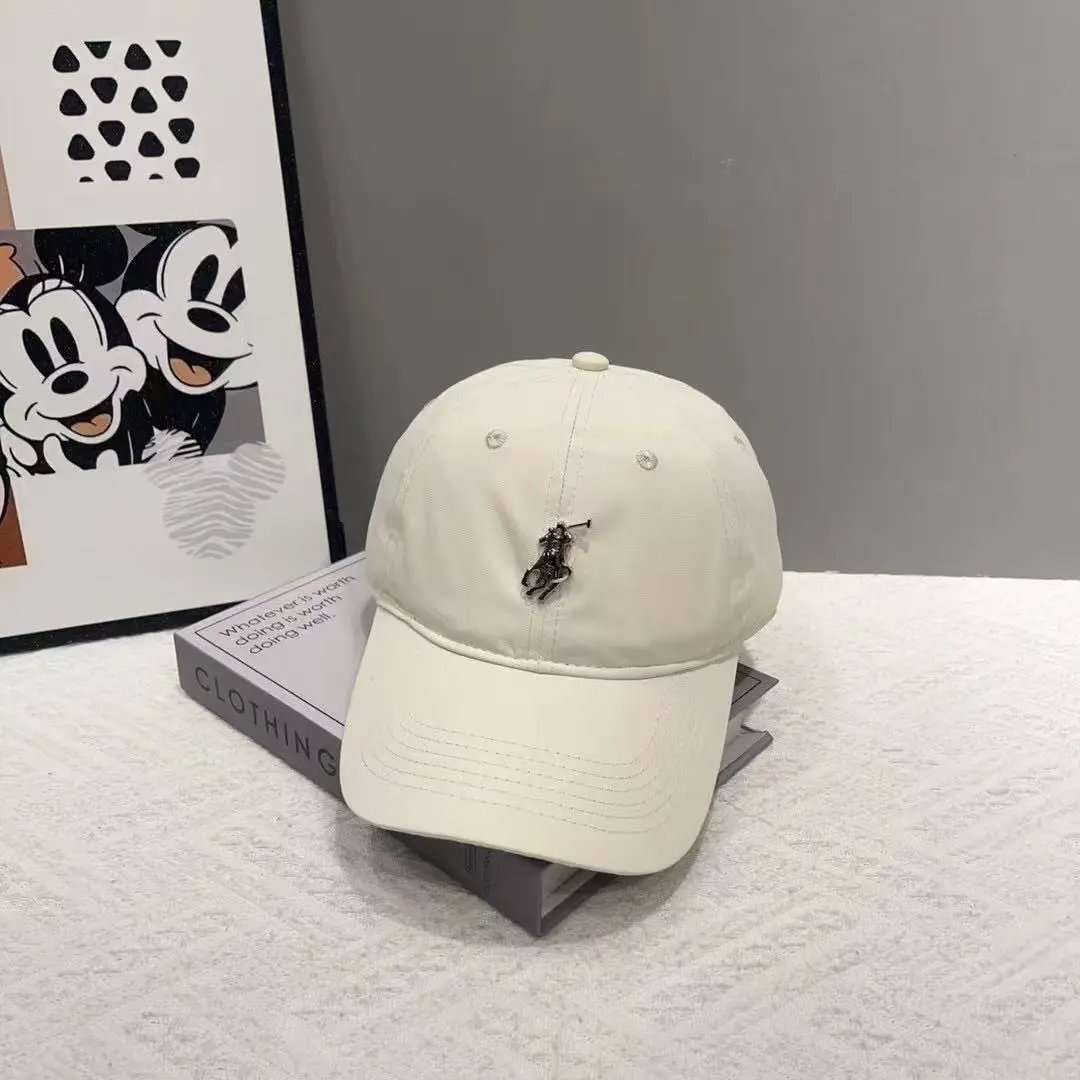 Polo Ralph Lauren Hats Metal polo-player emblem baseball cap image 3