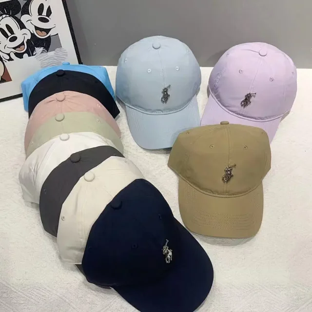 Polo Ralph Lauren Hats Metal polo-player emblem baseball cap product detail image 1