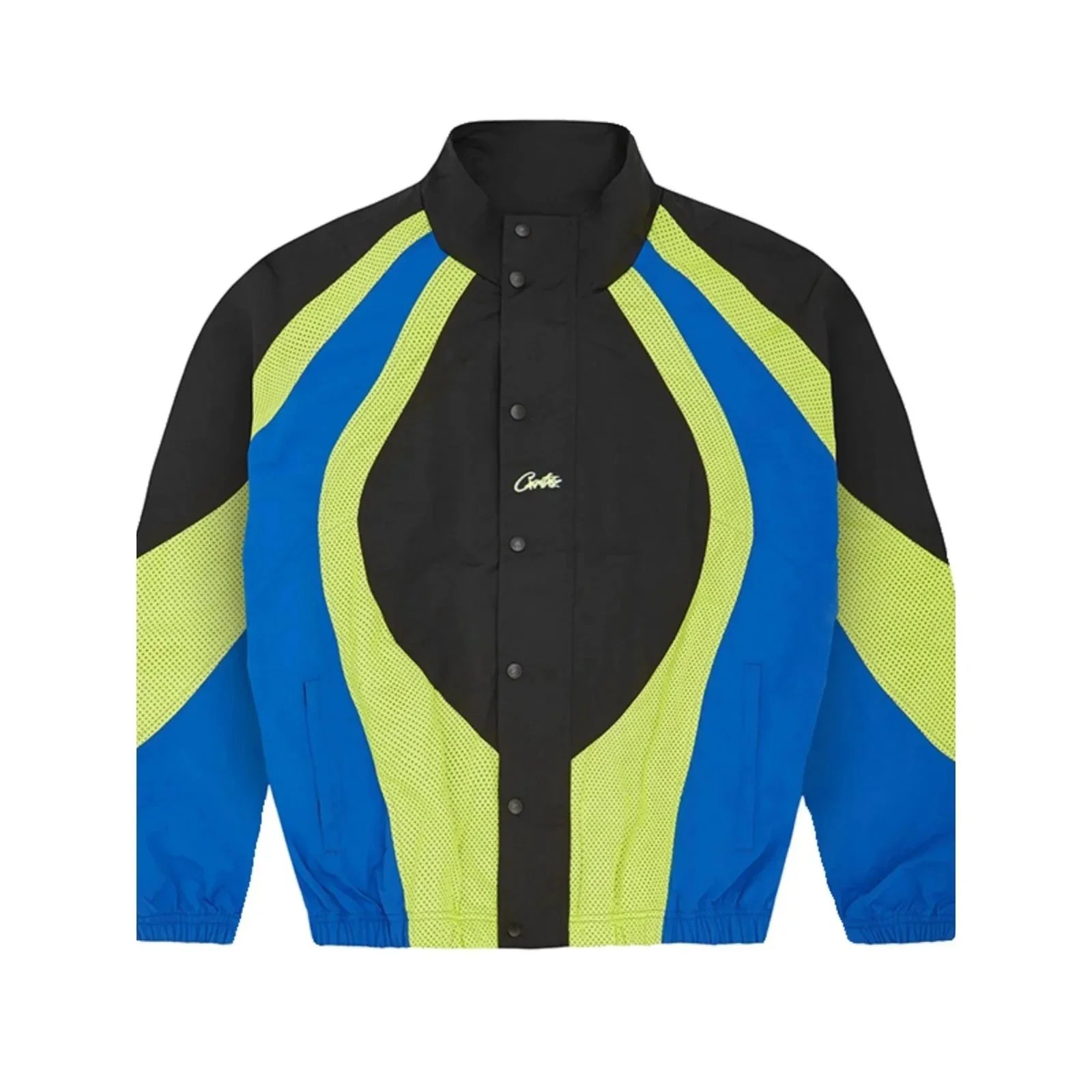 Nike Track Suit Blue Neon Yellow Black Sportswear