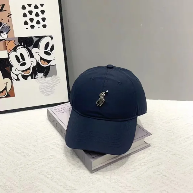 Polo Ralph Lauren Hats Metal polo-player emblem baseball cap product detail image 2