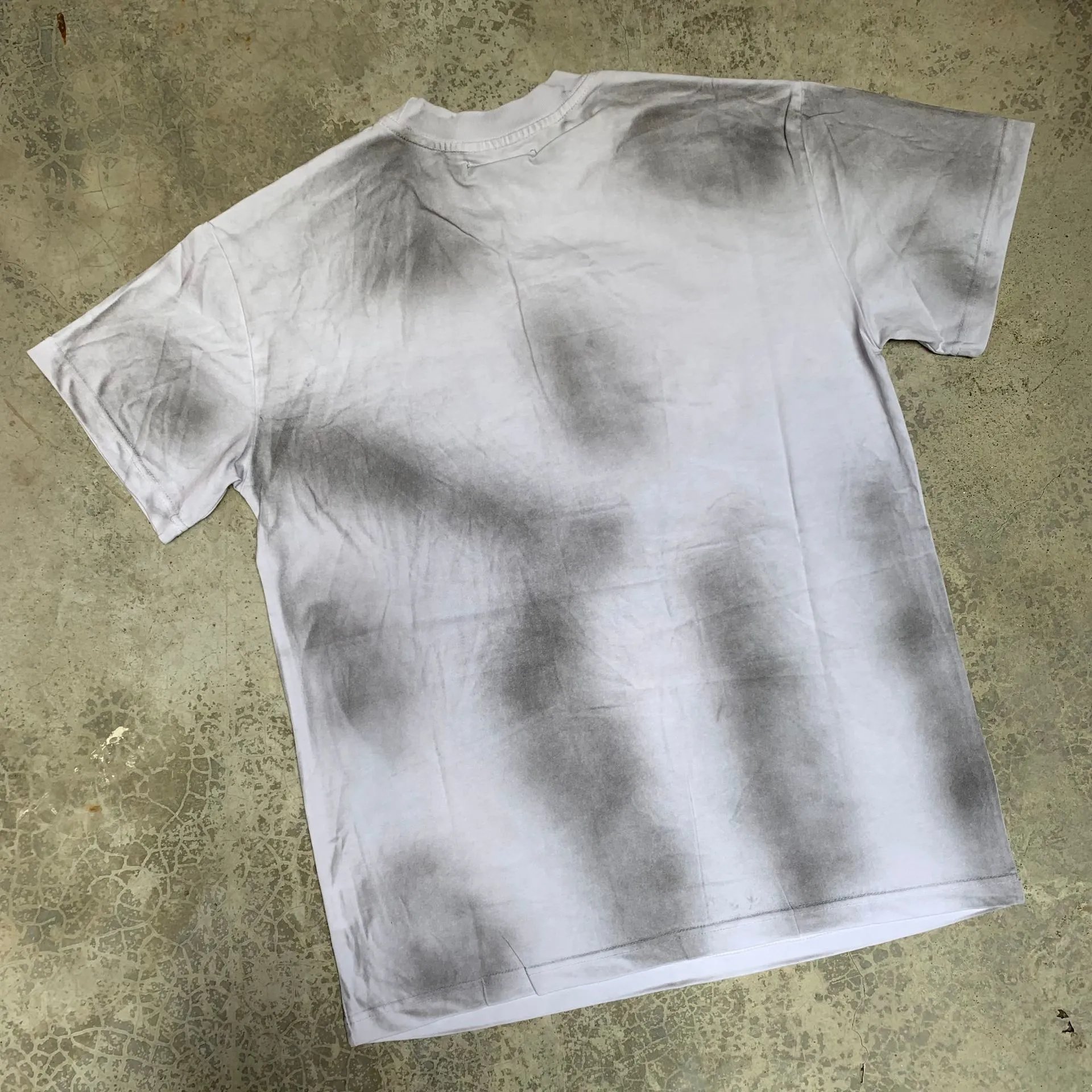 Valle Sports Division Valley Dreams White Tie Dye Graphic T Shirt