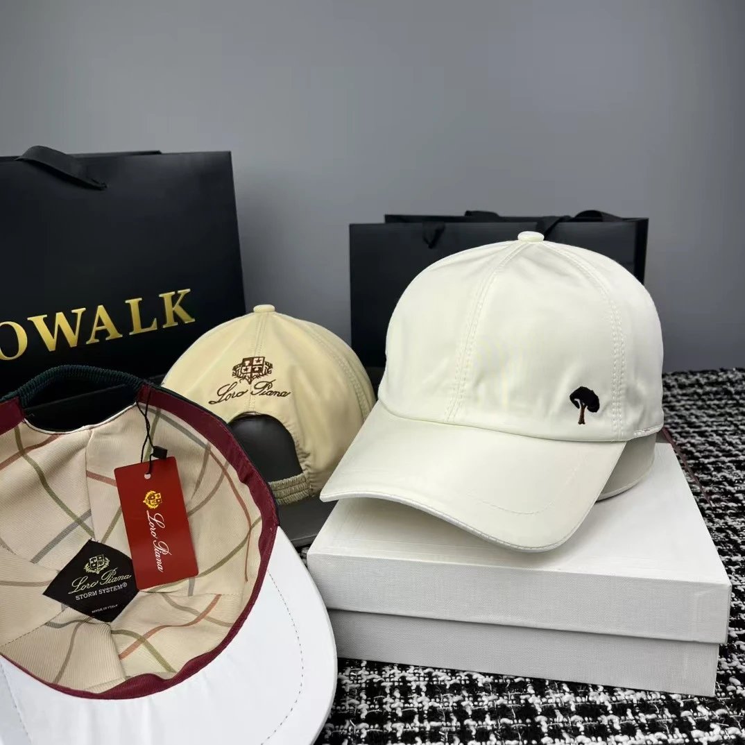 Six Panel Baseball Cap Navy Green Black Tan Beige White Casual Snapback