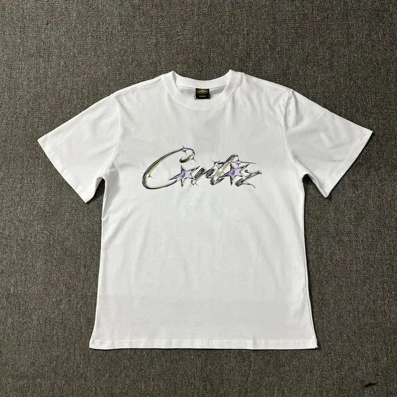 Corteiz T-Shirt Black White Graphic Streetwear