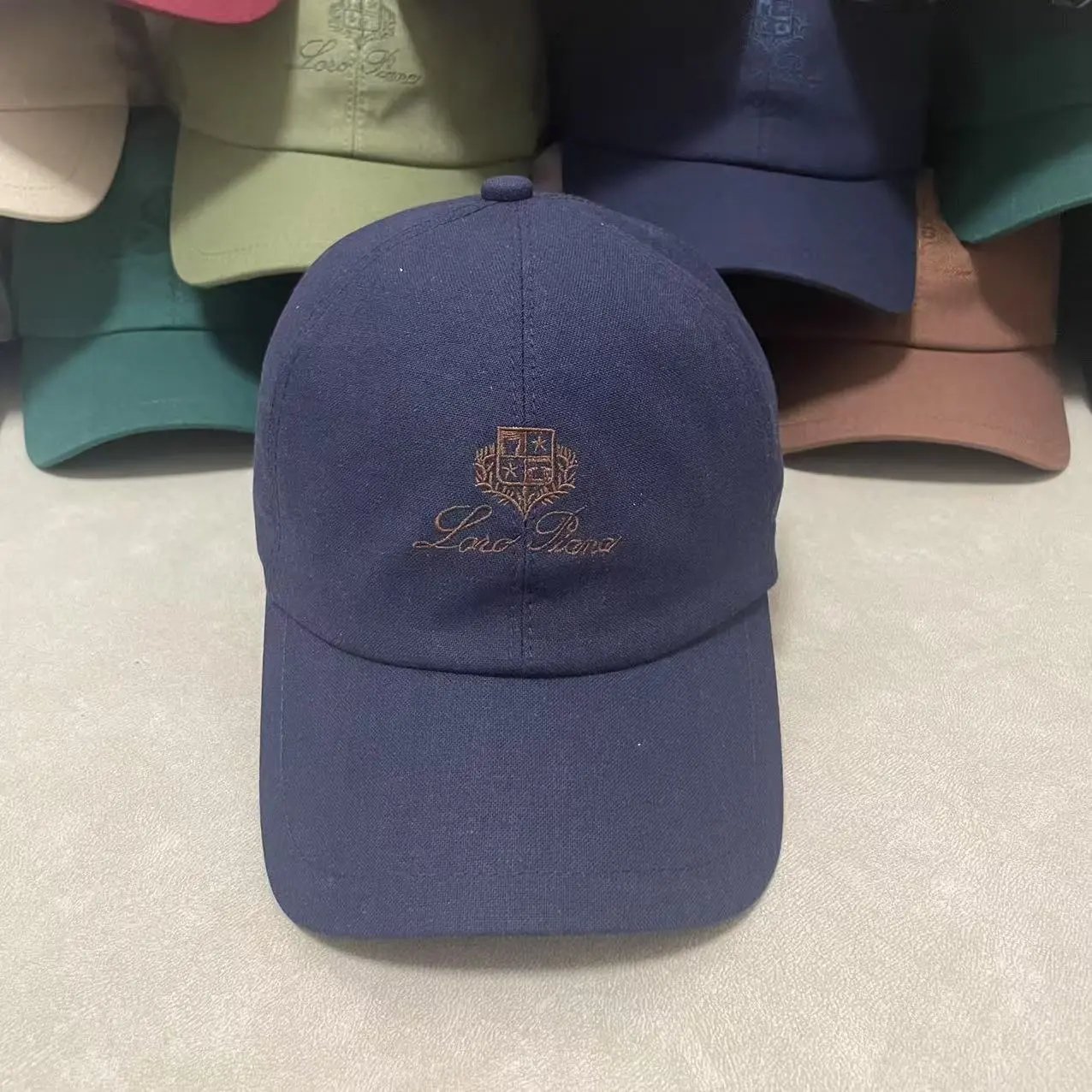 Loro Piana Hats Embroidered Crest Baseball Cap image 3