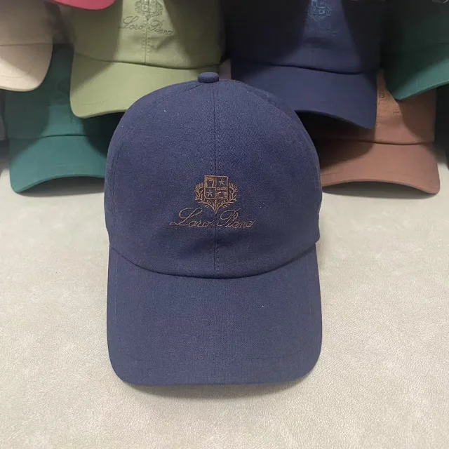 Loro Piana Hats Embroidered Crest Baseball Cap product detail image 2