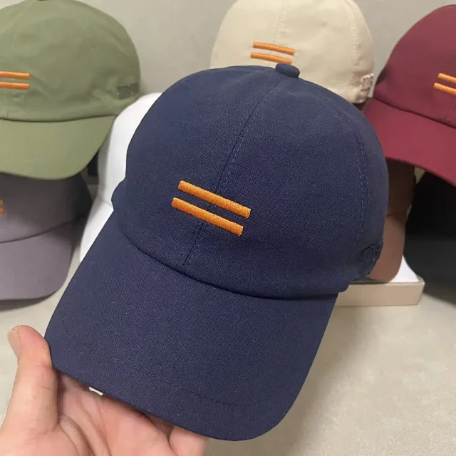 Unbranded Hats Embroidered Double-Bar Baseball Cap product detail image 3