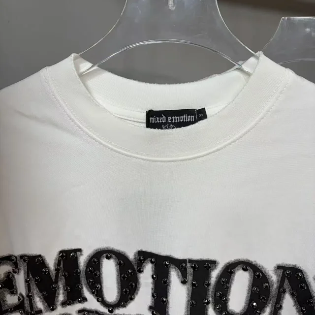 Mixed Emotion T-Shirts Rhinestone Emotions Never Die Graphic product detail image 7
