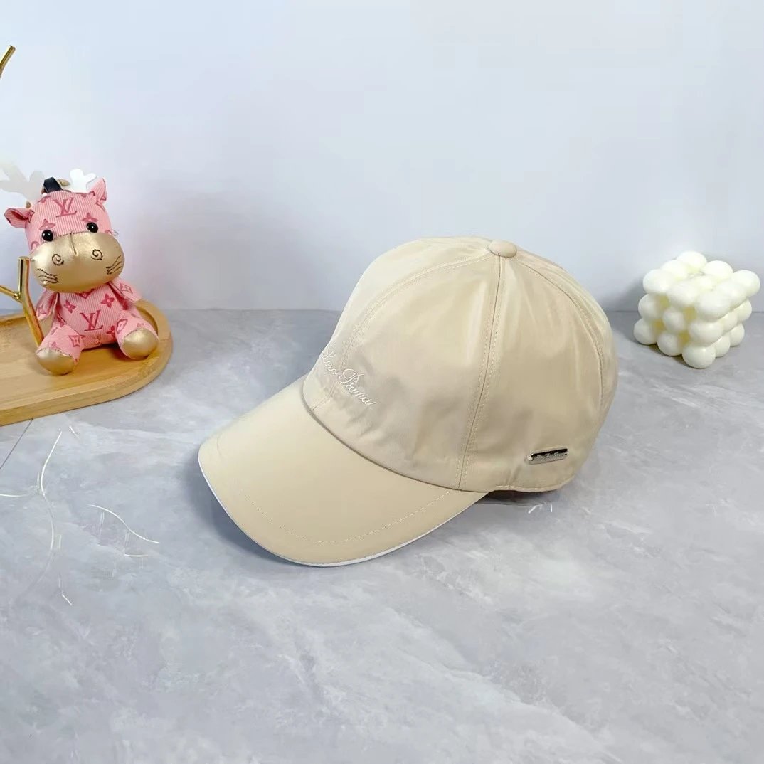Louis Vuitton Embroidered Logo Nylon Baseball Cap Multicolor Casual