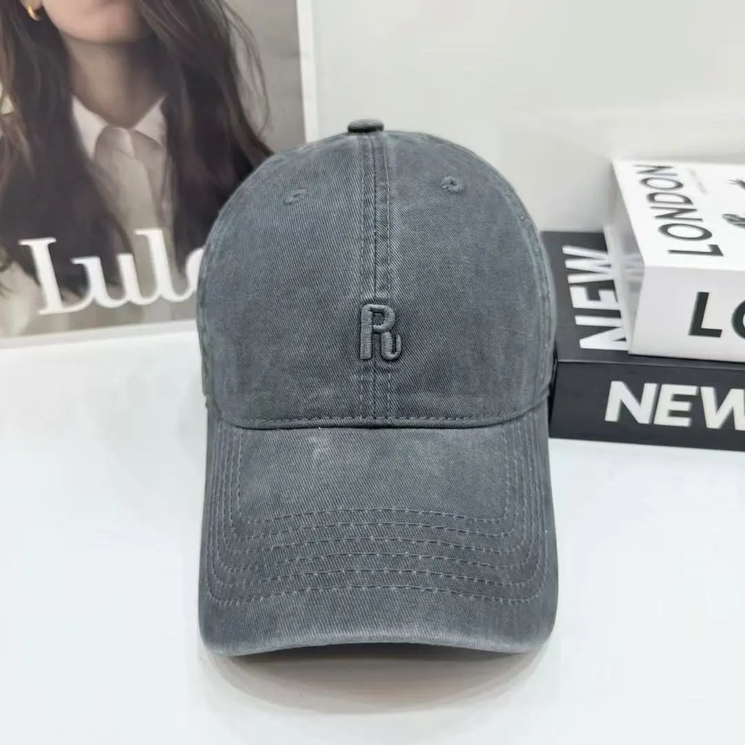 Unbranded Hats Embroidered R Baseball Cap image 4