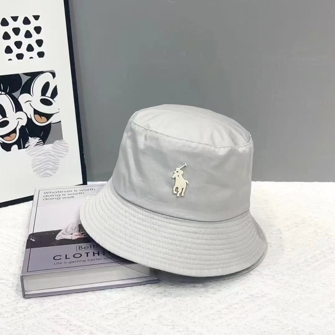 Polo Ralph Lauren Bucket Hat Navy Beige Cream Light Gray Pale Yellow Sky Blue Classic