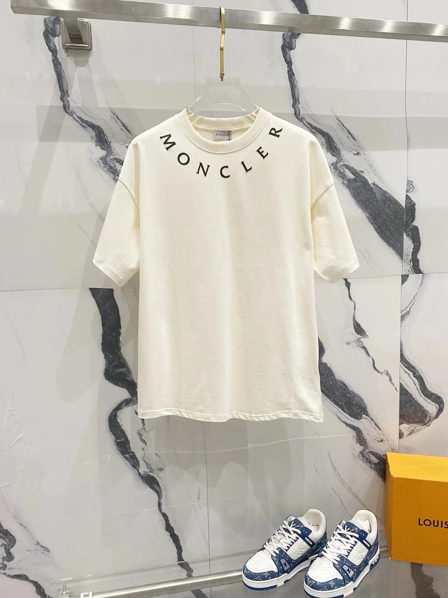 Moncler T-Shirts Logo Graphic image 11