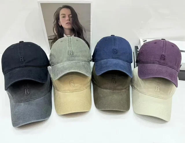 Unbranded Hats Embroidered R Baseball Cap product detail image 1