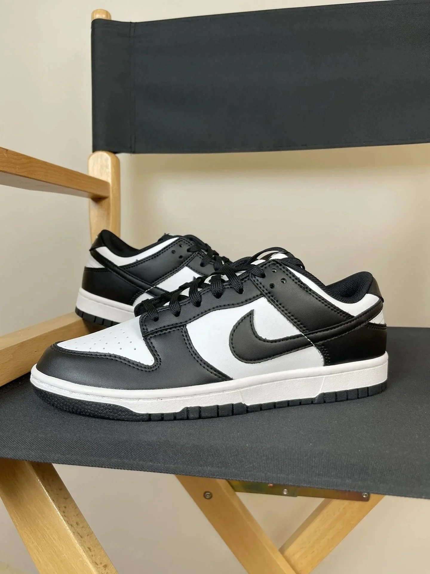 Nike Dunk Low Black White Casual Sneakers