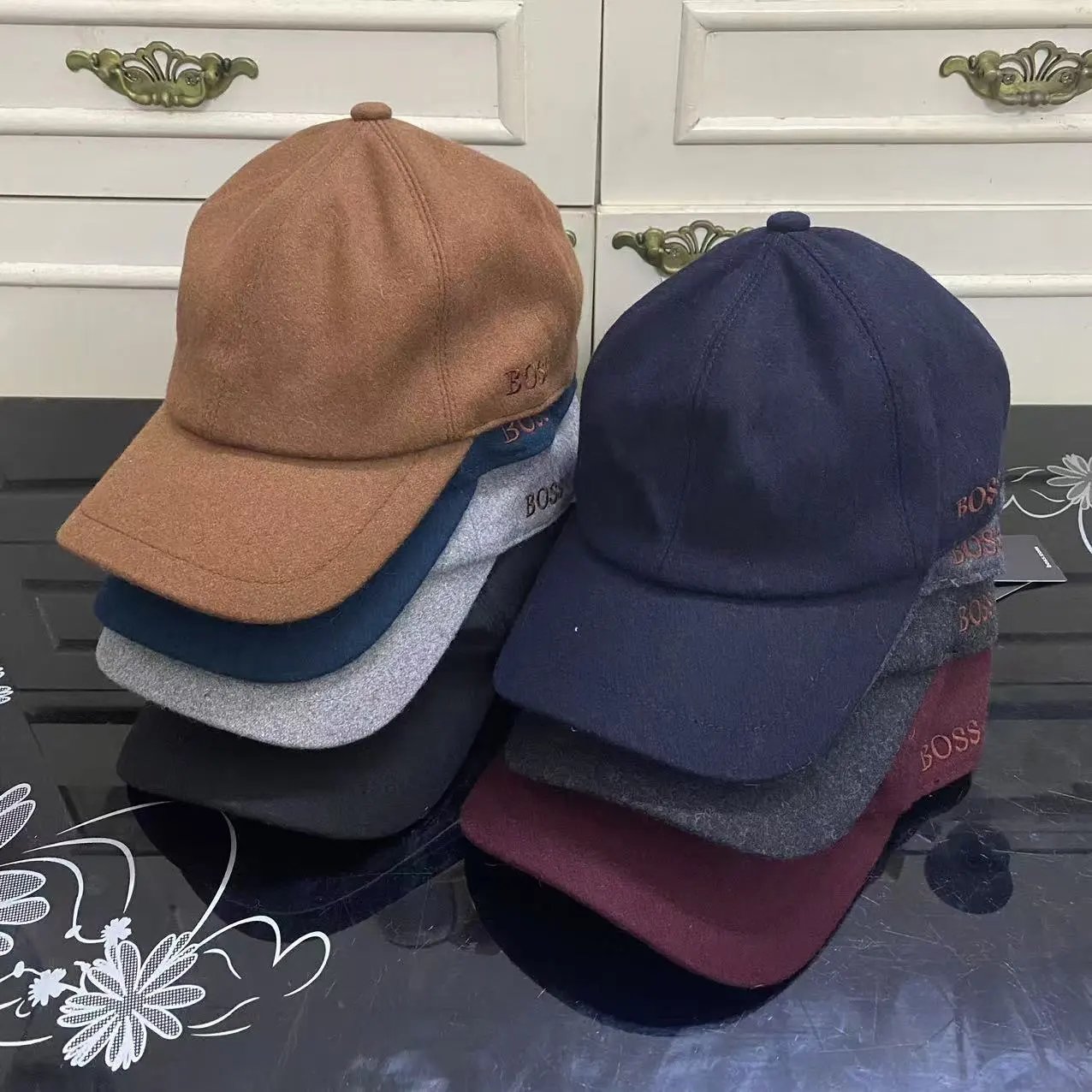 Unbranded Hats Wool-Blend Baseball Cap image 1