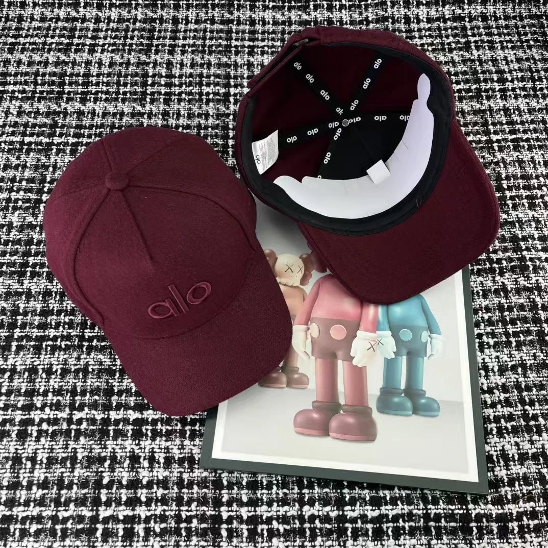 Alo Yoga Hats Embroidered Logo Baseball Cap image 4