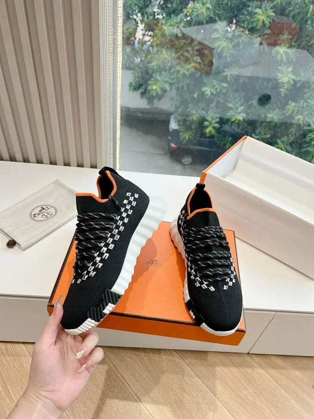 Hermès Sneakers Bouncing knit high-top product detail image 13