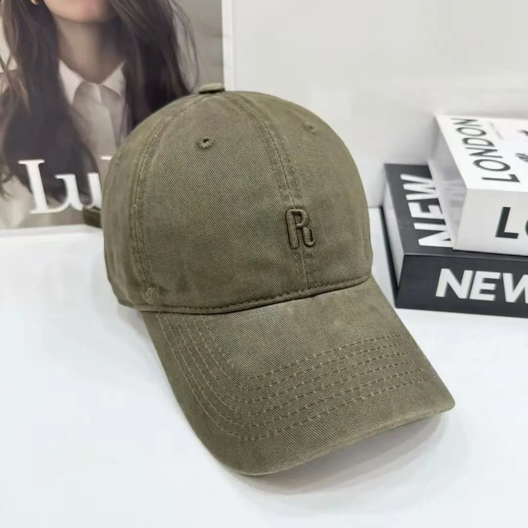 Unbranded Hats Embroidered R Baseball Cap image 2