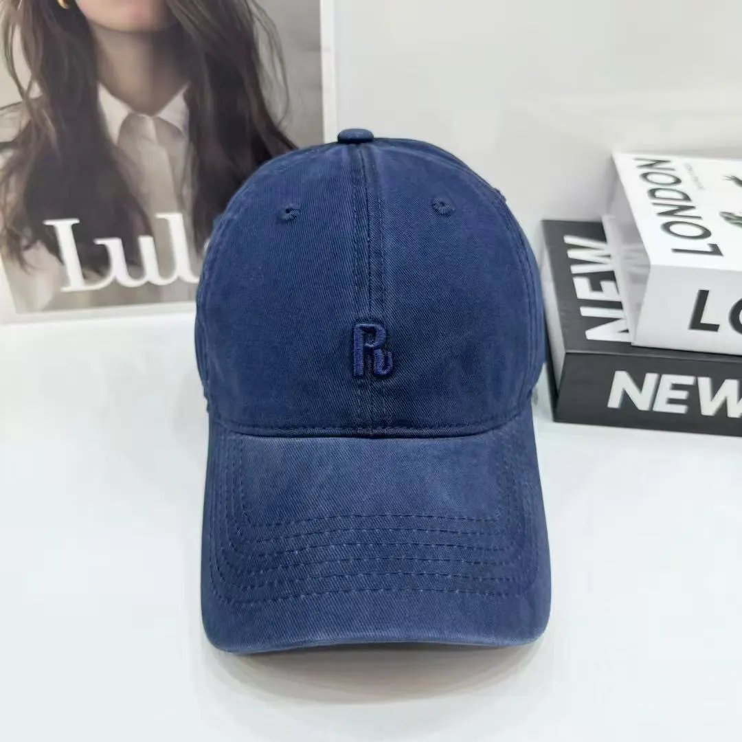 Unbranded Hats Embroidered R Baseball Cap image 3