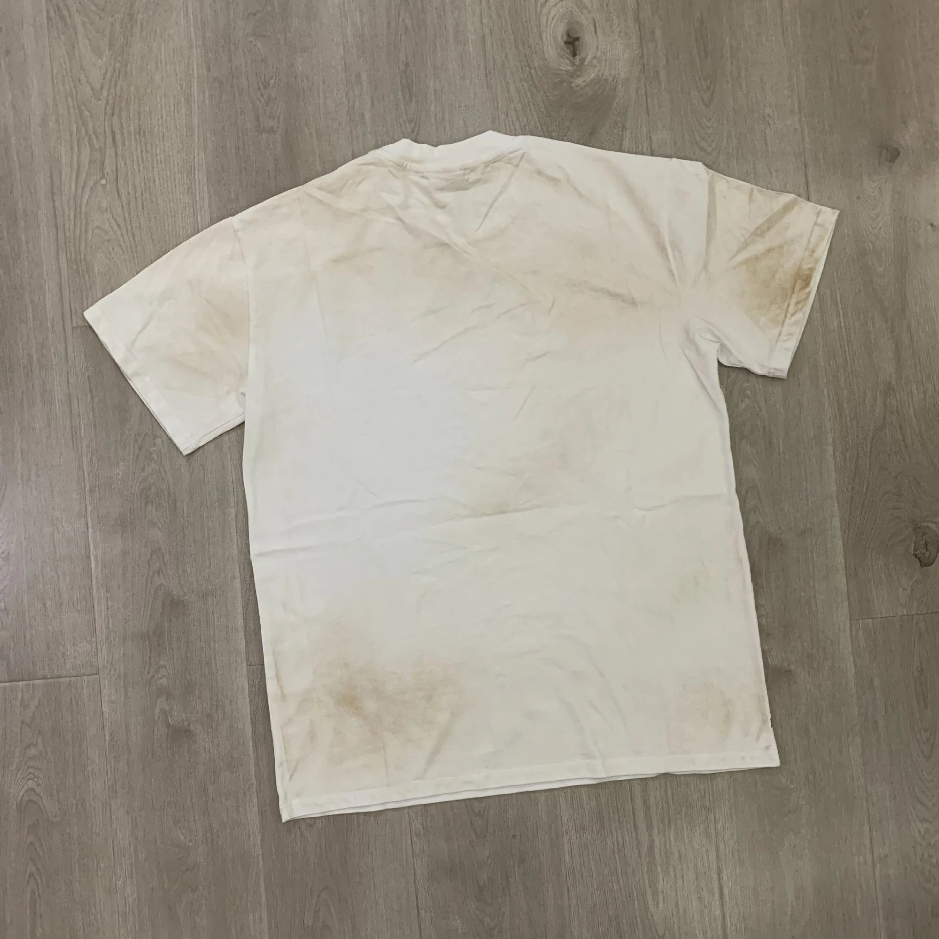 Vale Dreams Off White Graphic Boxing T-Shirt
