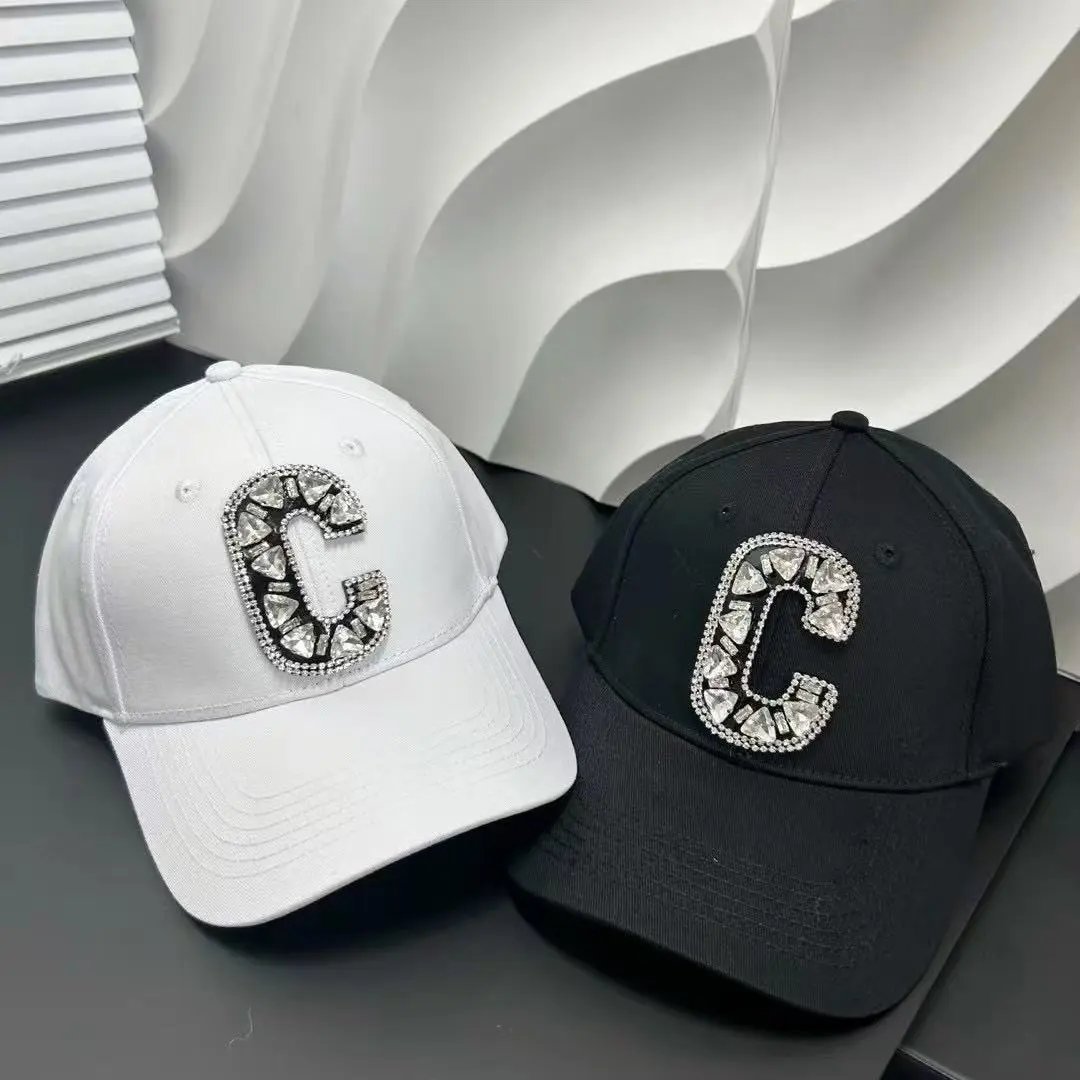 Chanel Hats Rhinestone C Letter Baseball Cap image 4