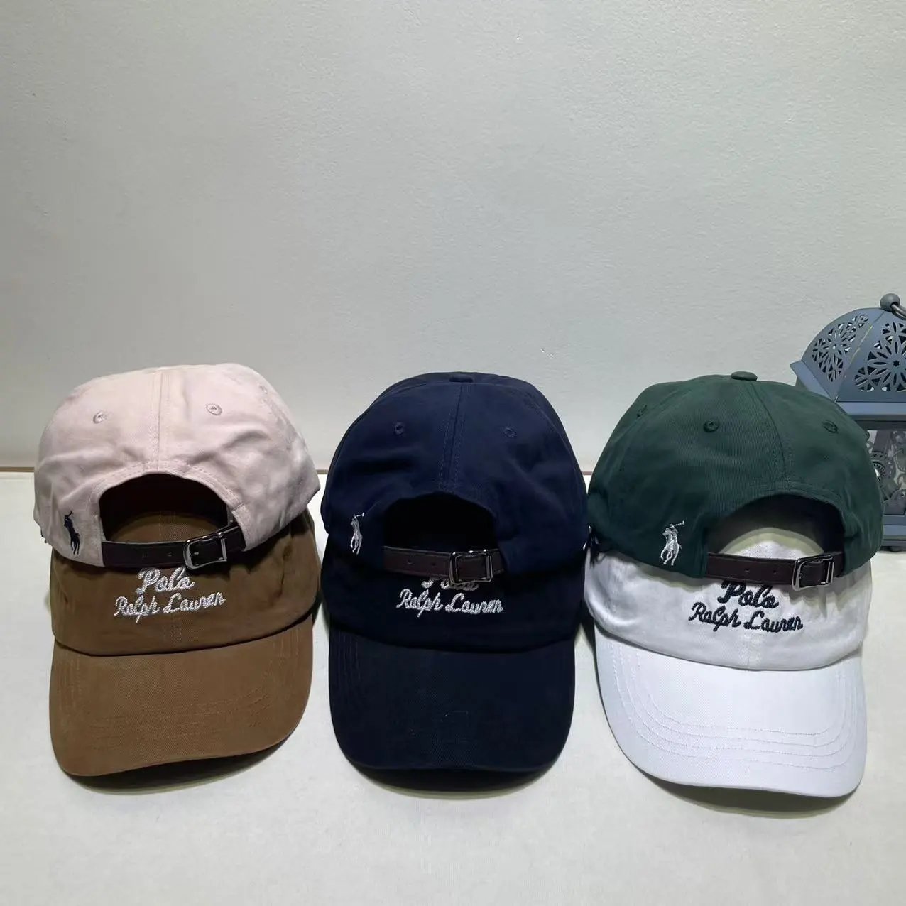 Polo Ralph Lauren Pink Brown Navy Green Classic Adjustable Baseball Cap