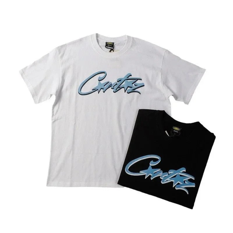 Corteze Graphic Print White Black Streetwear T-Shirt