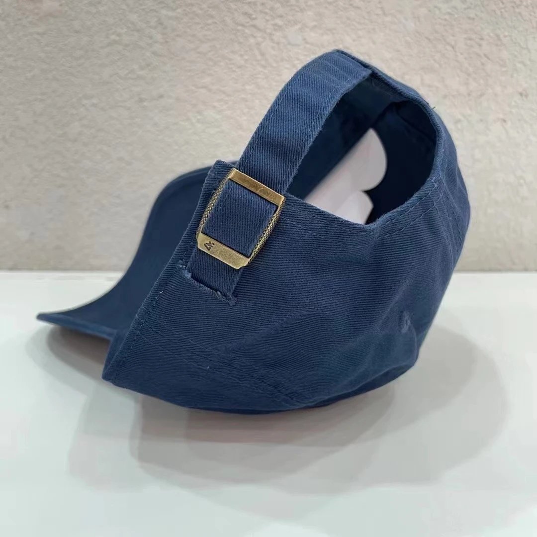 47 Brand Clean Up Navy Orange Logo Adjustable Cap