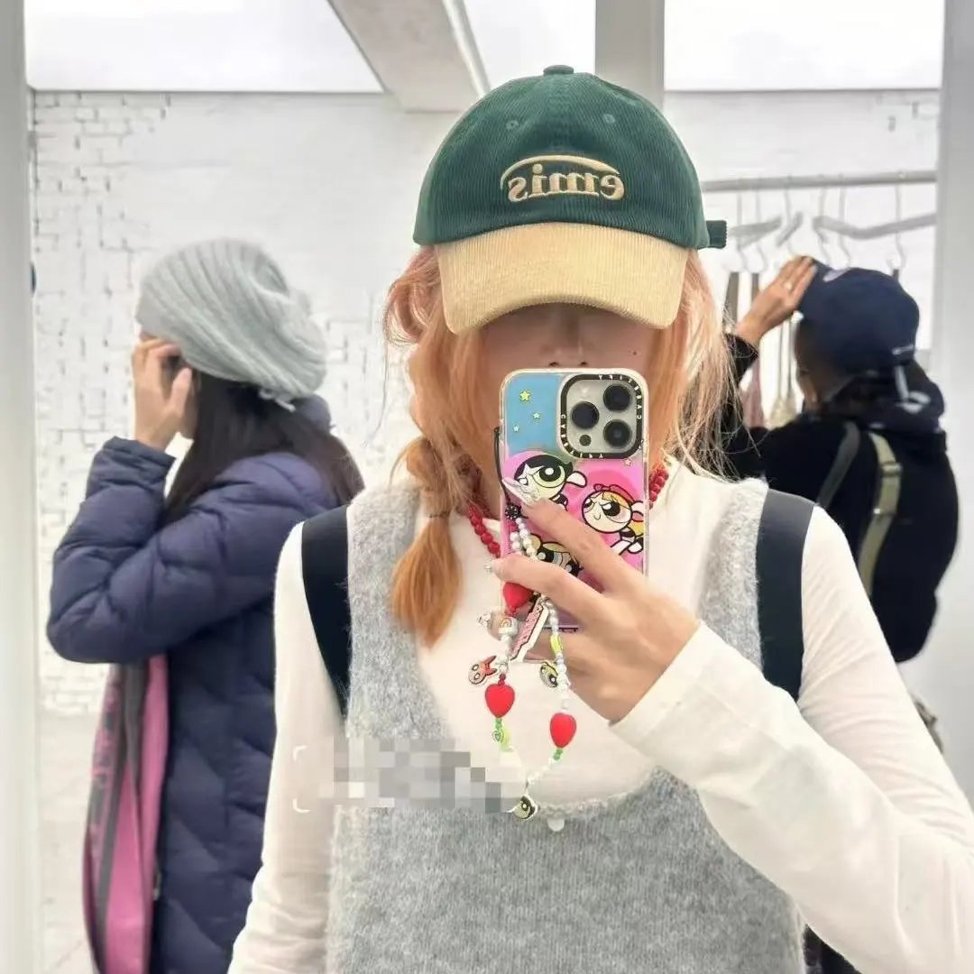 emis Hats Embroidered two-tone baseball cap image 4