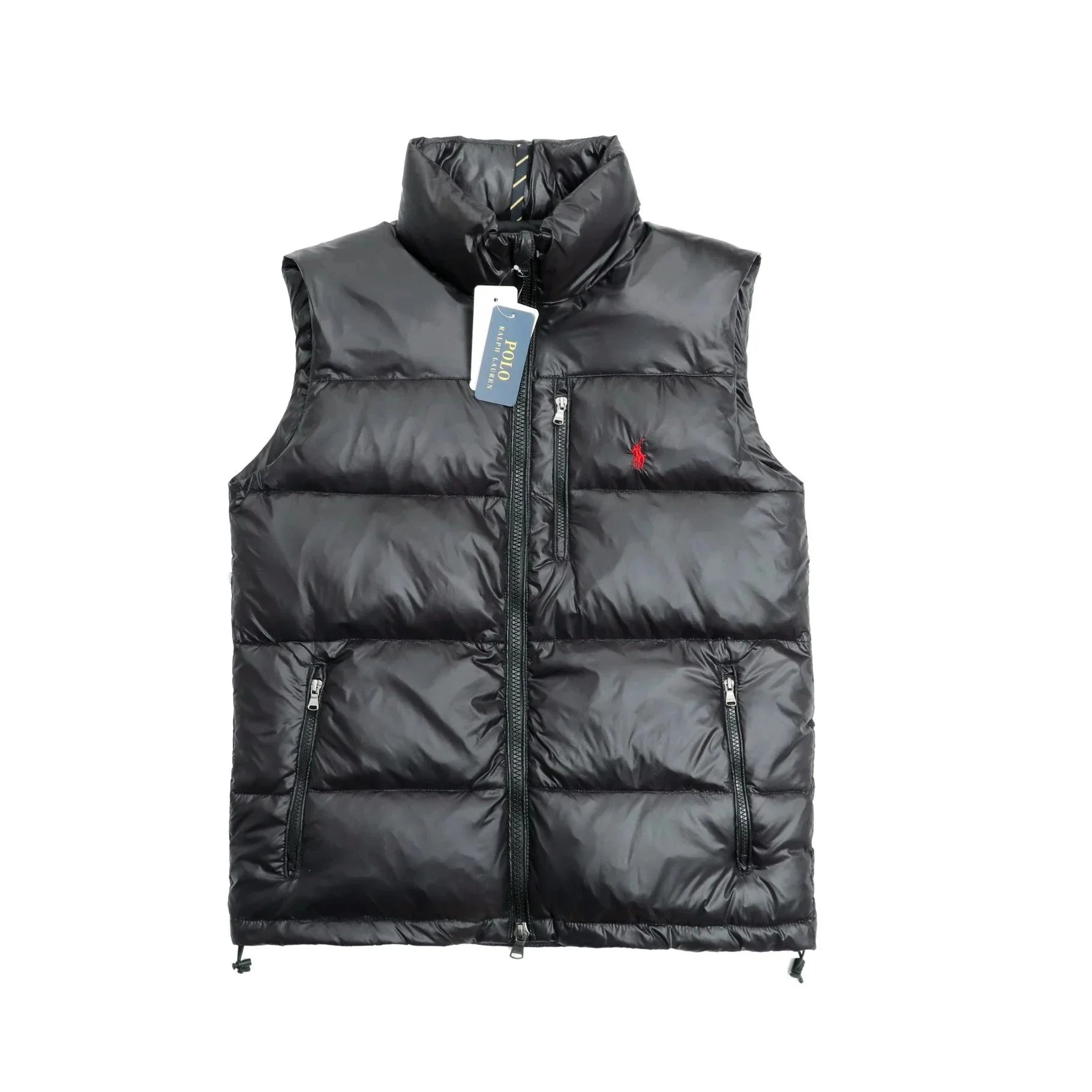 Polo Ralph Lauren Puffer Jacket Black Hooded Down Coat