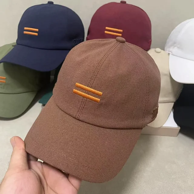 Unbranded Hats Embroidered Double-Bar Baseball Cap product detail image 10