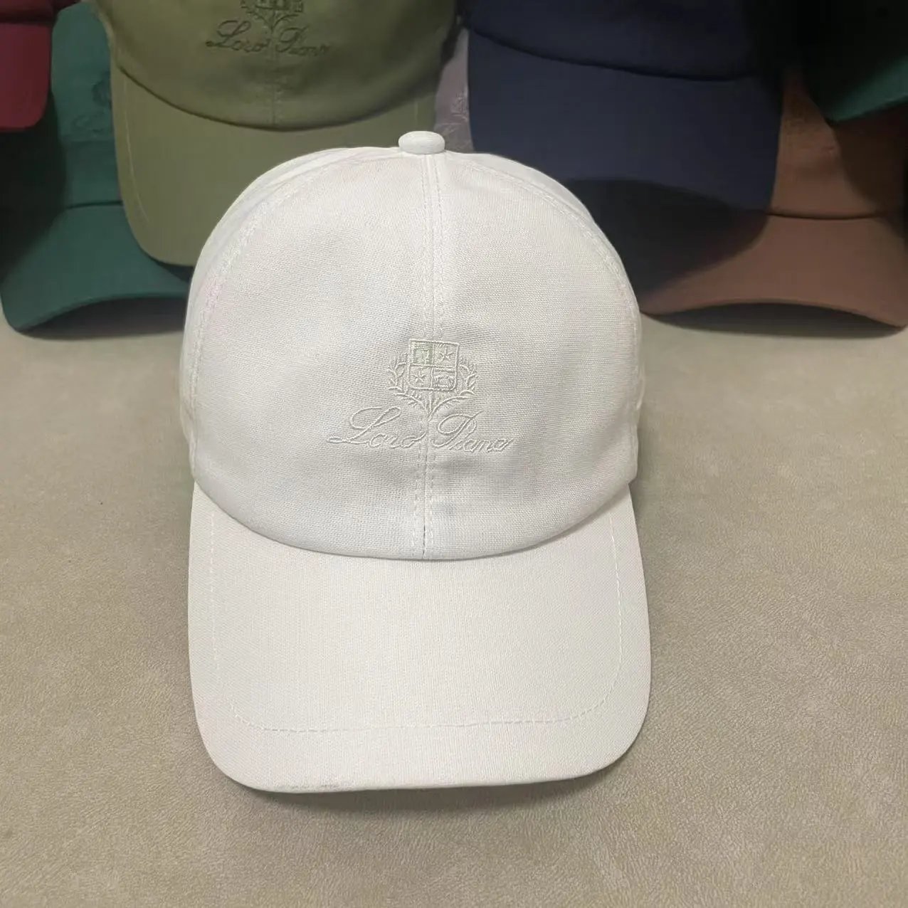 Loro Piana Hats Embroidered Crest Baseball Cap image 4