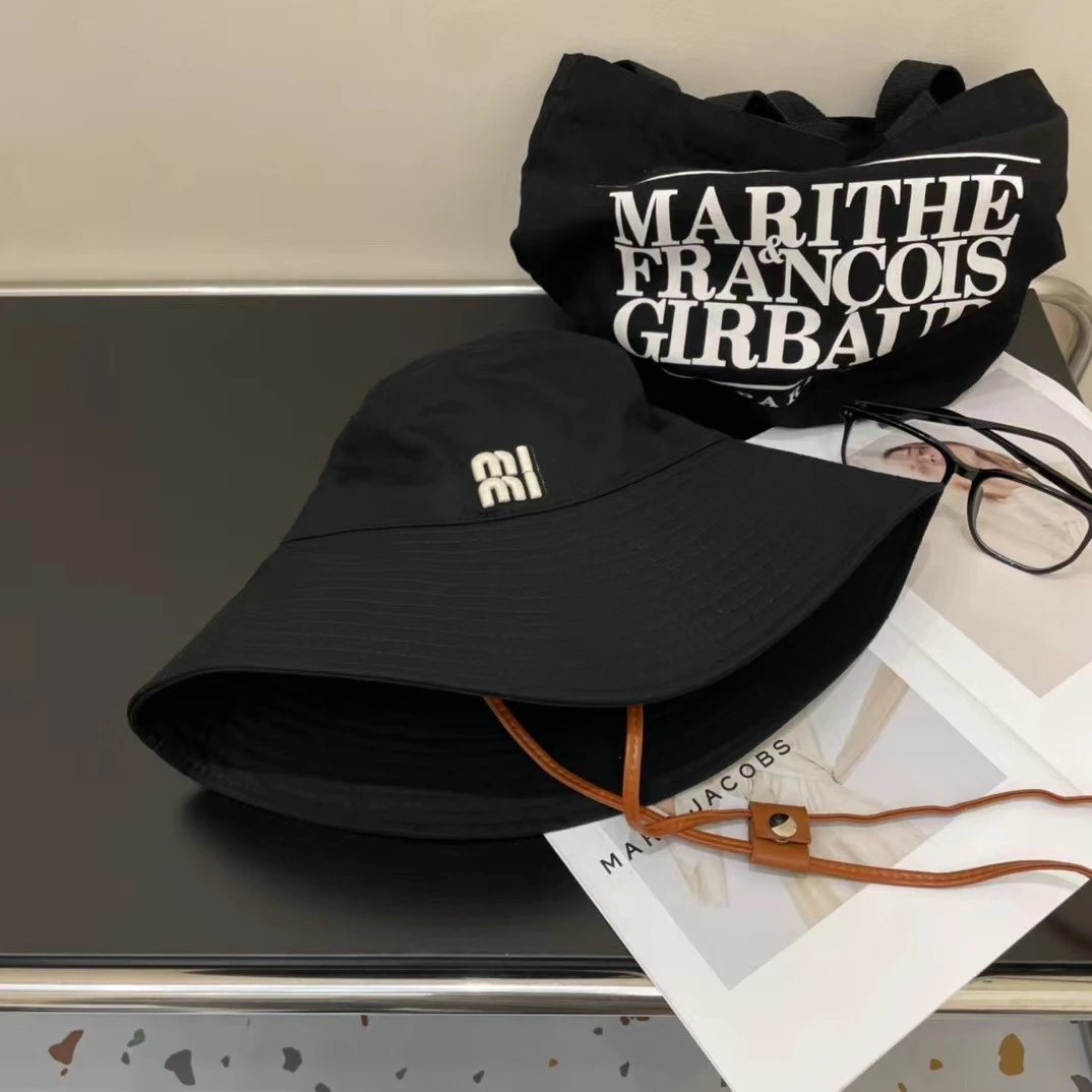 Miu Miu Bucket Hat Beige Casual