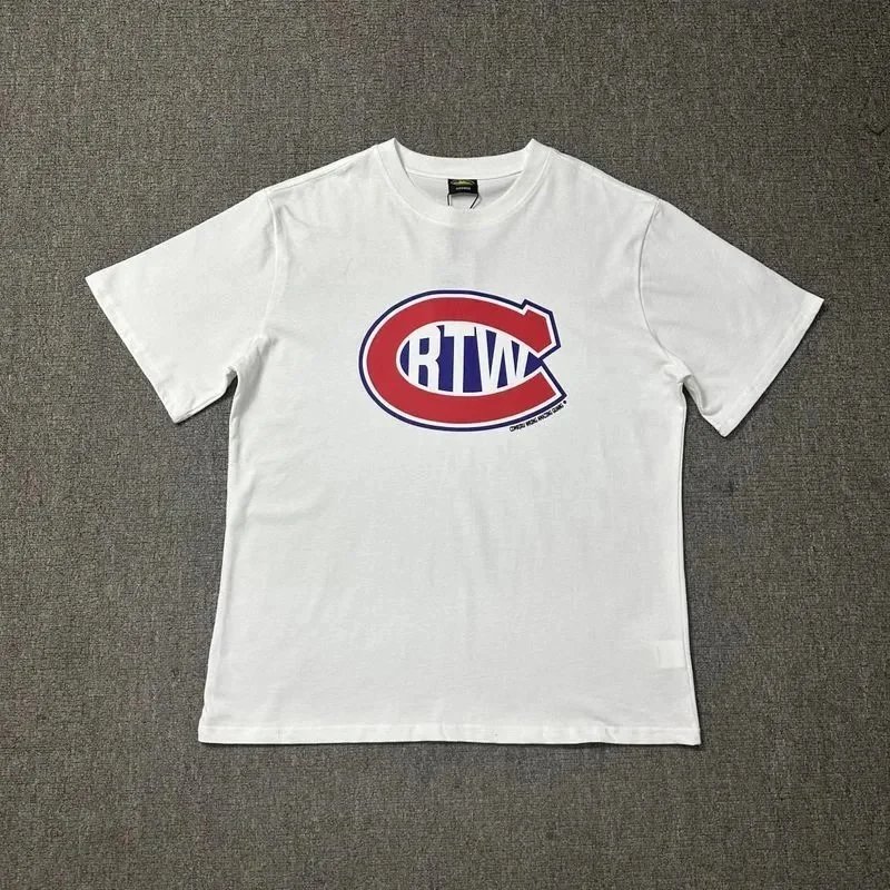 RTW Logo White Black Graphic T-Shirt