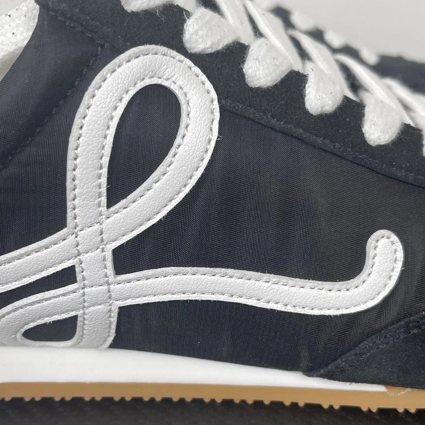 Loewe Paula's Ibiza Pink Suede Nylon Sneakers