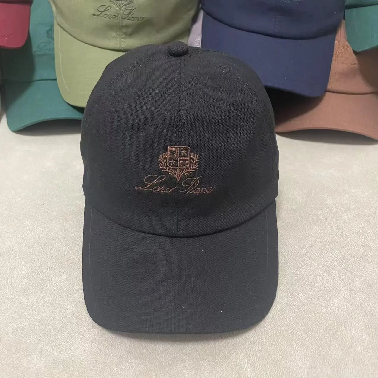 Loro Piana Hats Embroidered Crest Baseball Cap image 2
