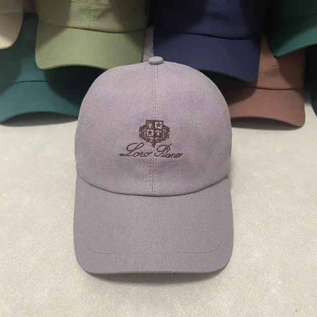 Loro Piana Hats Embroidered Crest Baseball Cap product detail image 3