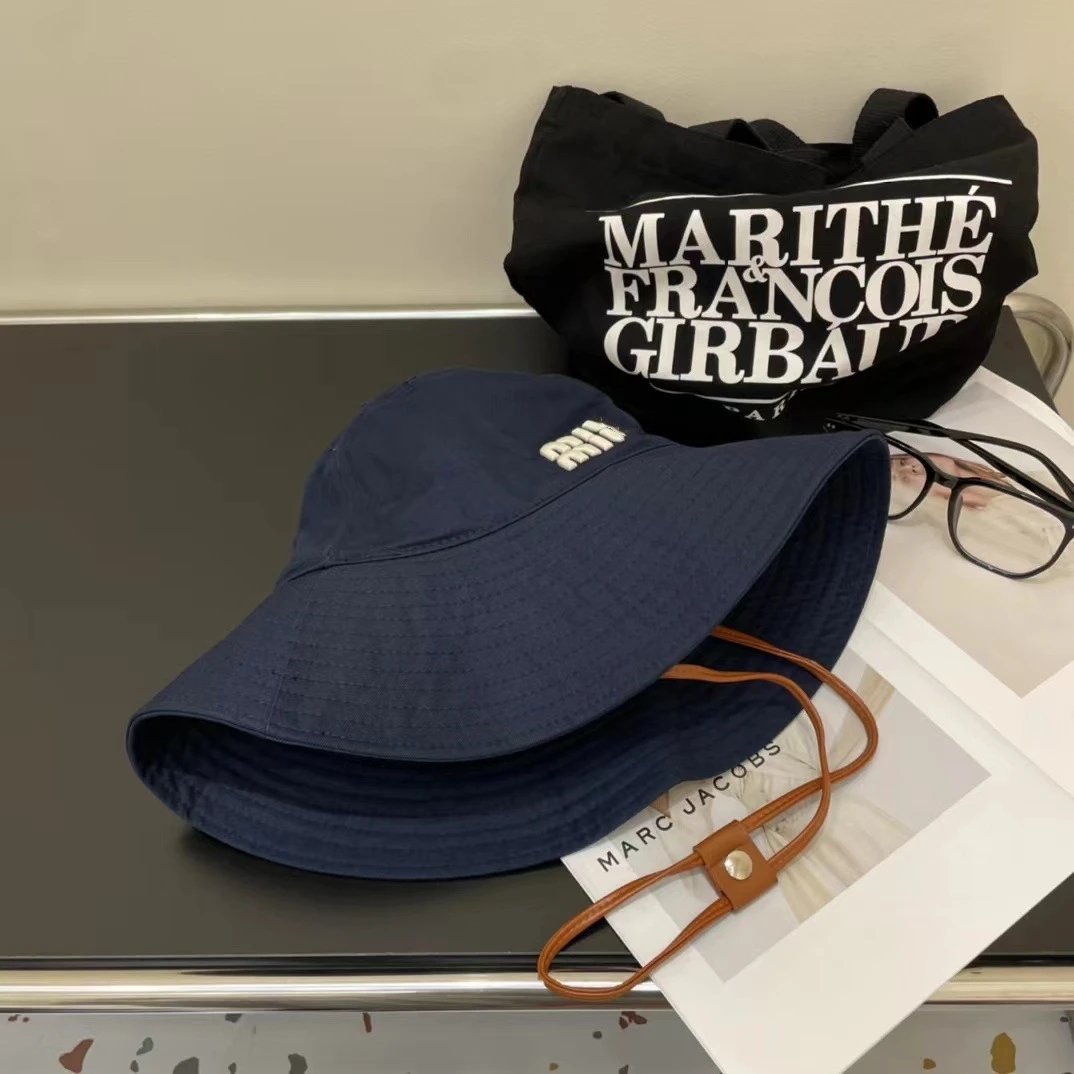 Miu Miu Bucket Hat Beige Casual