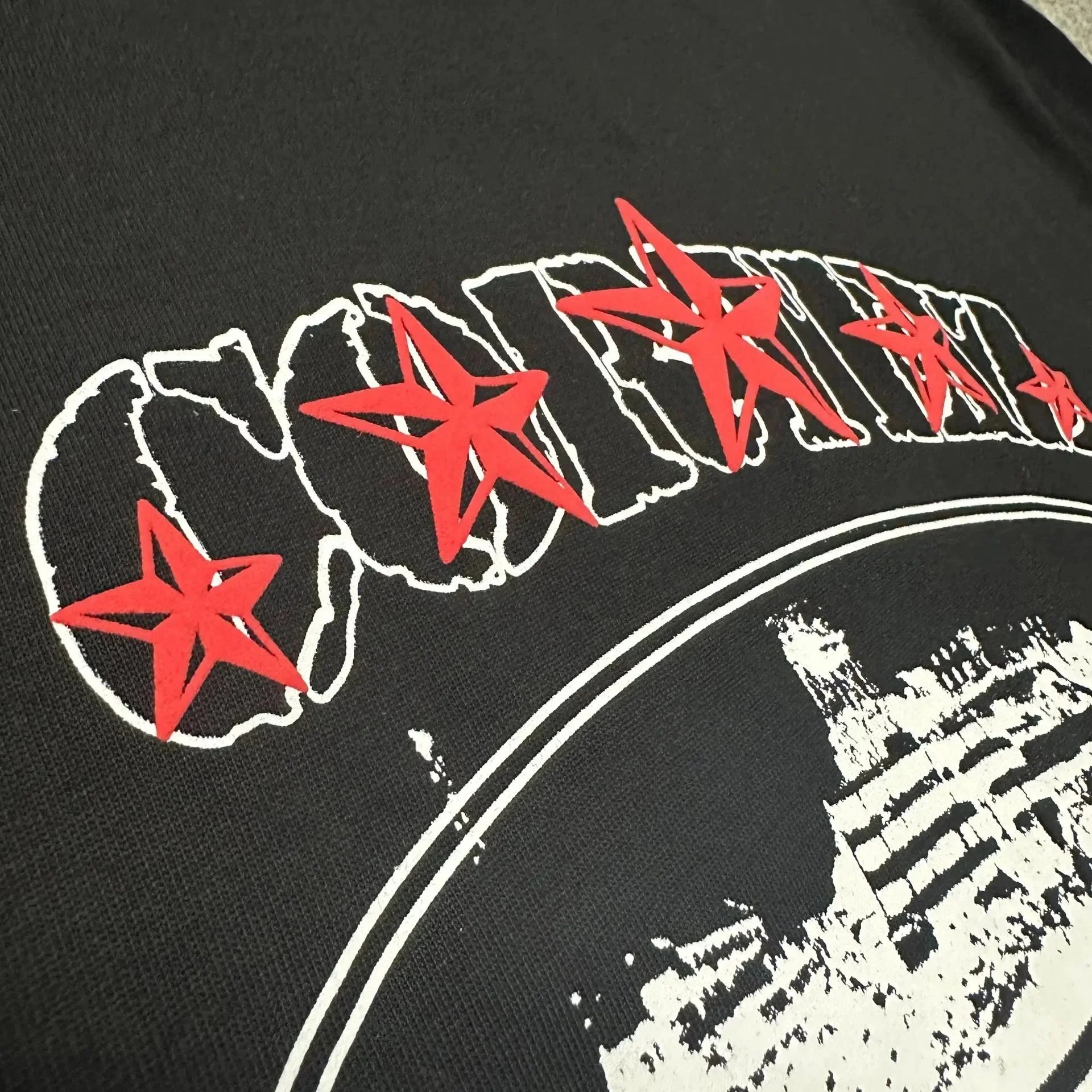 Corteiz Graphic Print White Black Streetwear T-Shirt