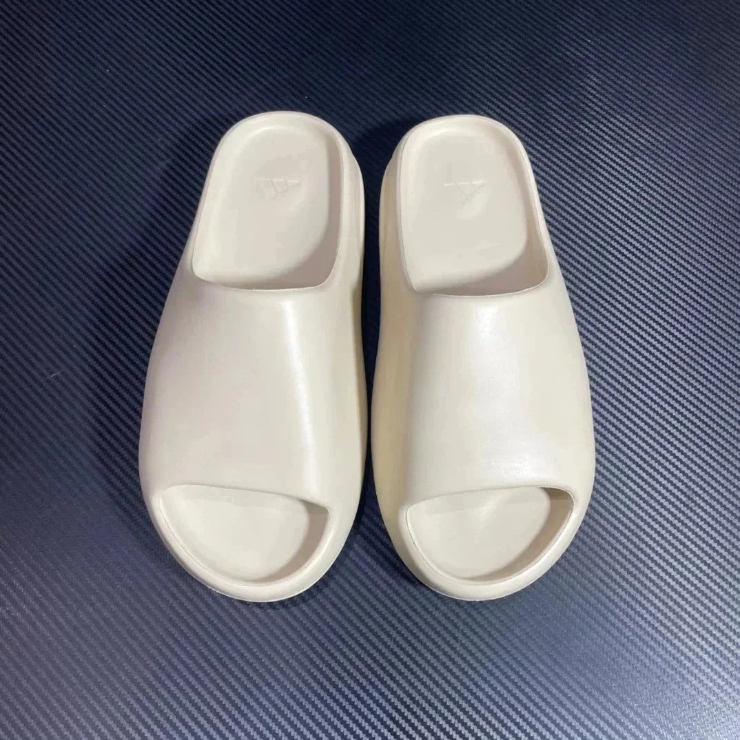 Adidas Yeezy Slide Beige Green White Casual Slides